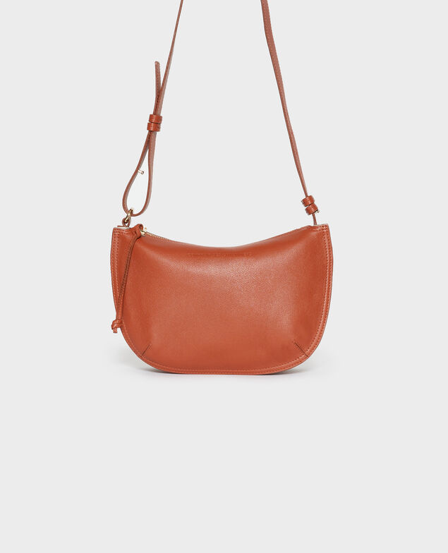 Bolso pequeño de piel 31 beige