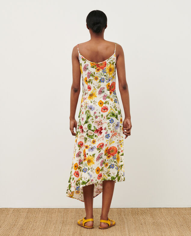 Vestido asimétrico fluido