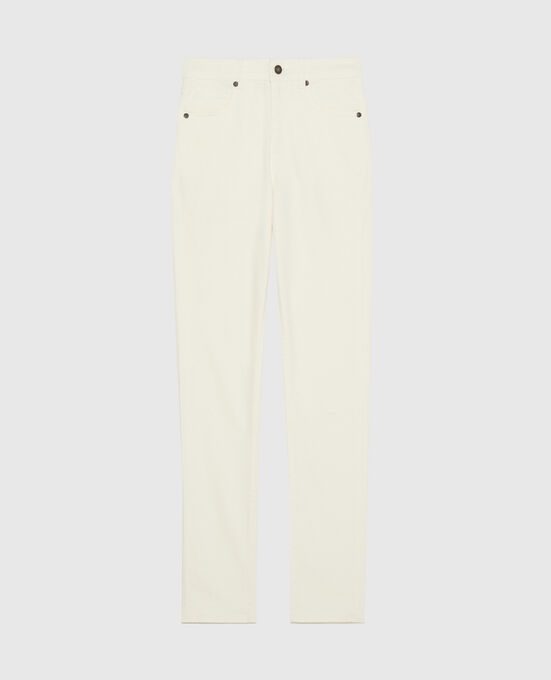 DANI - SKINNY - Jeans de algodón 01 WHITE