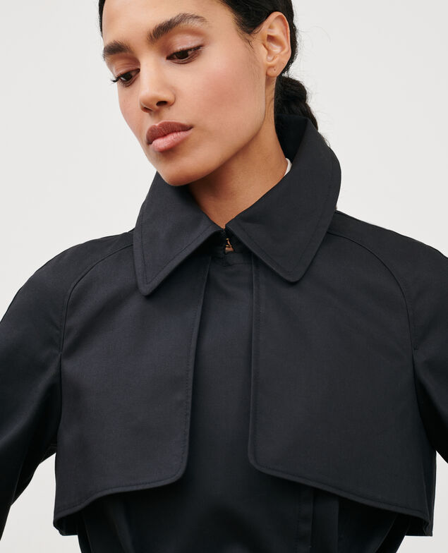CATHERINE - Trench icónico 7016c 09 black