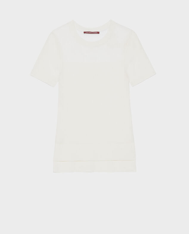 Top de manga corta 0007 white