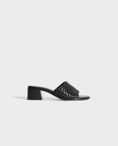 Sandalias de piel con tacón 09 black 2ss22353