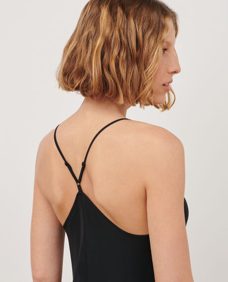 Vestido asimétrico fluido 0093 black 3sdr294v02