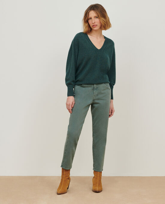 Jersey de cachemir 8817 58 DARKGREEN