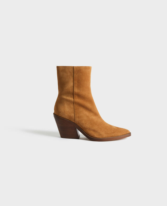 Botas camperas de ante 4024 camel 3ws090