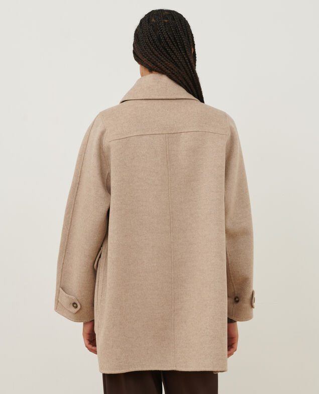 Chaquetón de doble cara de lana y cachemir A304 natural 3wco021w02