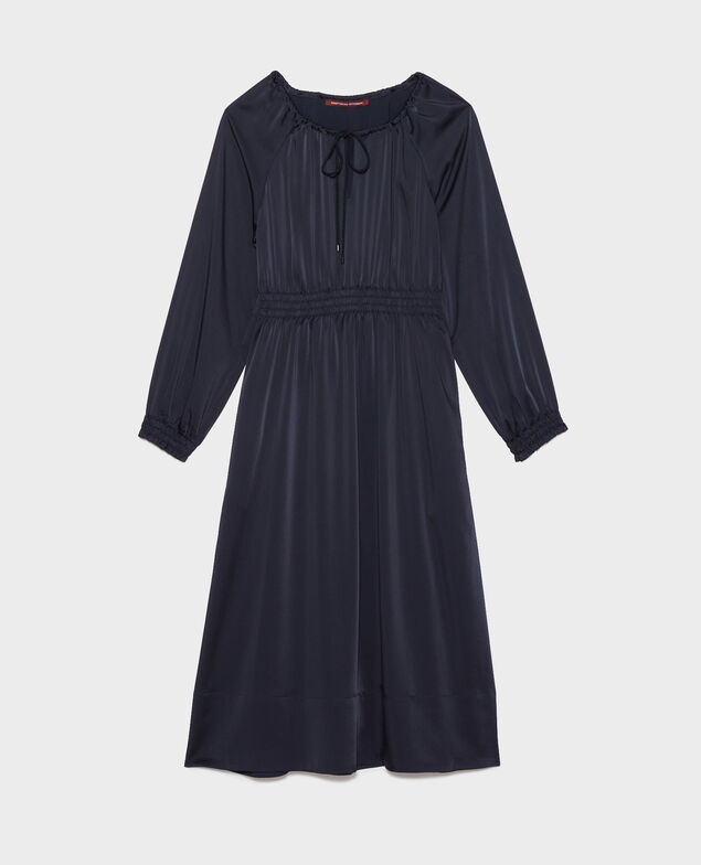 Vestido largo con fruncidos 4277 night_sky