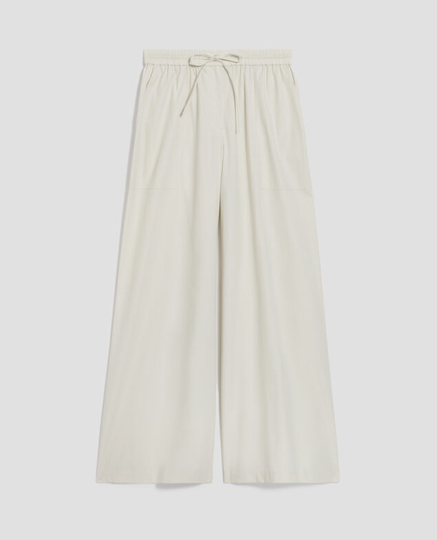 YVONNE - Pantalón amplio J010 white onyx