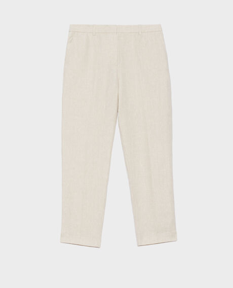 MARGUERITE - Pantalón cigarette 0310 beige natural 3spa005f03
