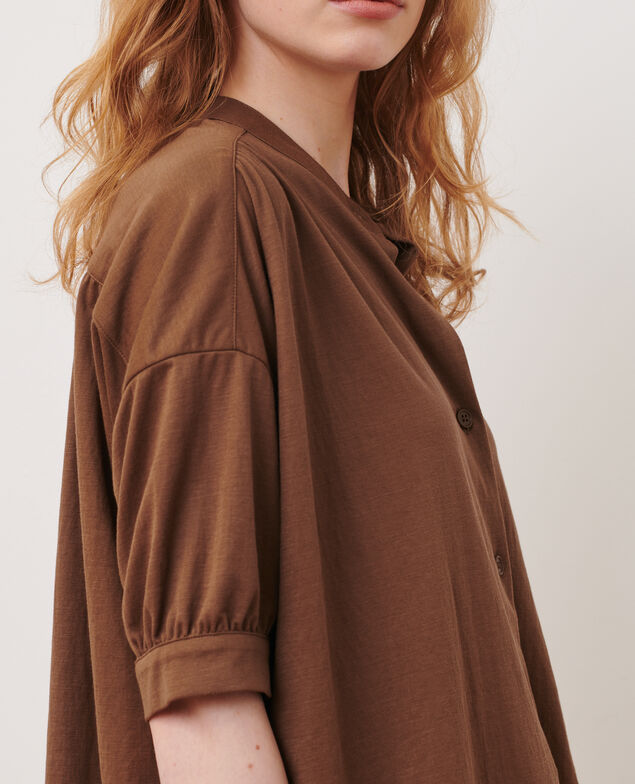 Top de manga corta 35 brown