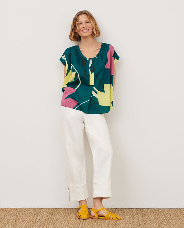 Blusa estampada