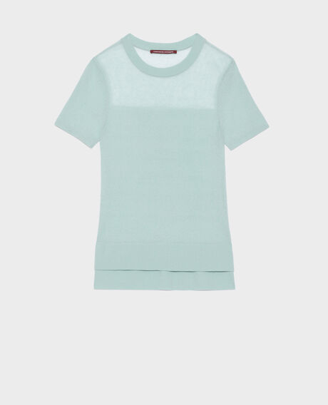 Top de manga corta 0500 surf spray green 3sju147l02