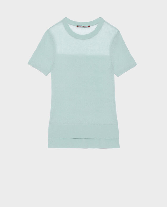 Top de manga corta 0500 surf spray green