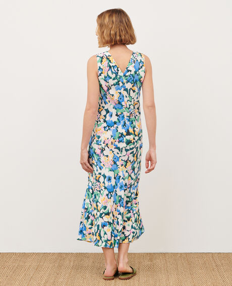 Vestido largo fluido A610  eden blue 3sdr273v02