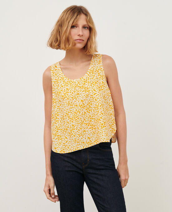 Top estampado fluido 0491 BOW AUTUMN
