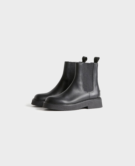 Chelsea botines de cuero