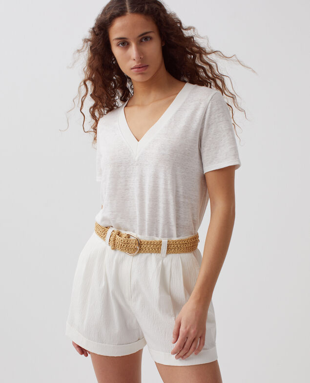 Short de algodón