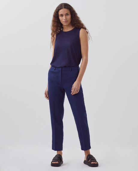 MARGUERITE - Pantalón cigarette 0643 medieval blue 3spa005f03