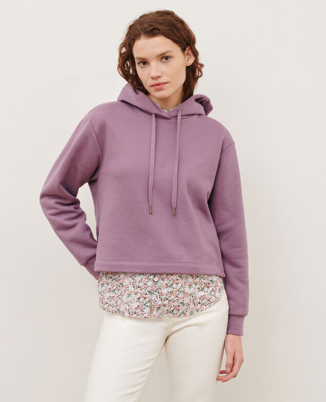 Sudadera con capucha 0780 very grape