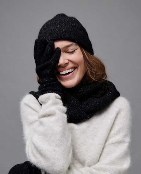 Gorro de alpaca mezclada