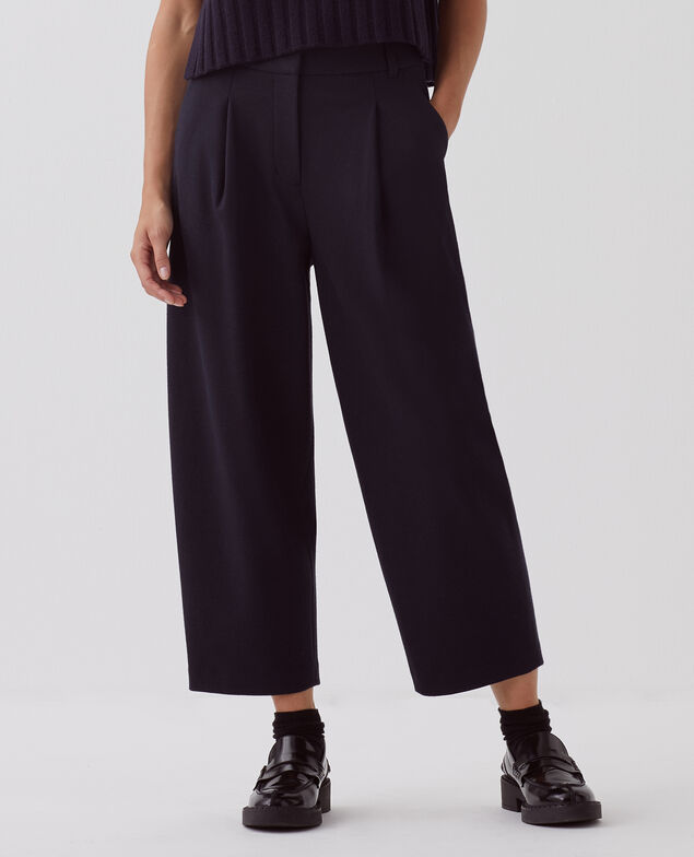 PEGGY - Pantalón carrot I698 navy melange