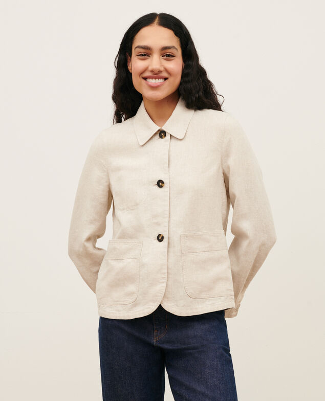 Chaqueta de lino