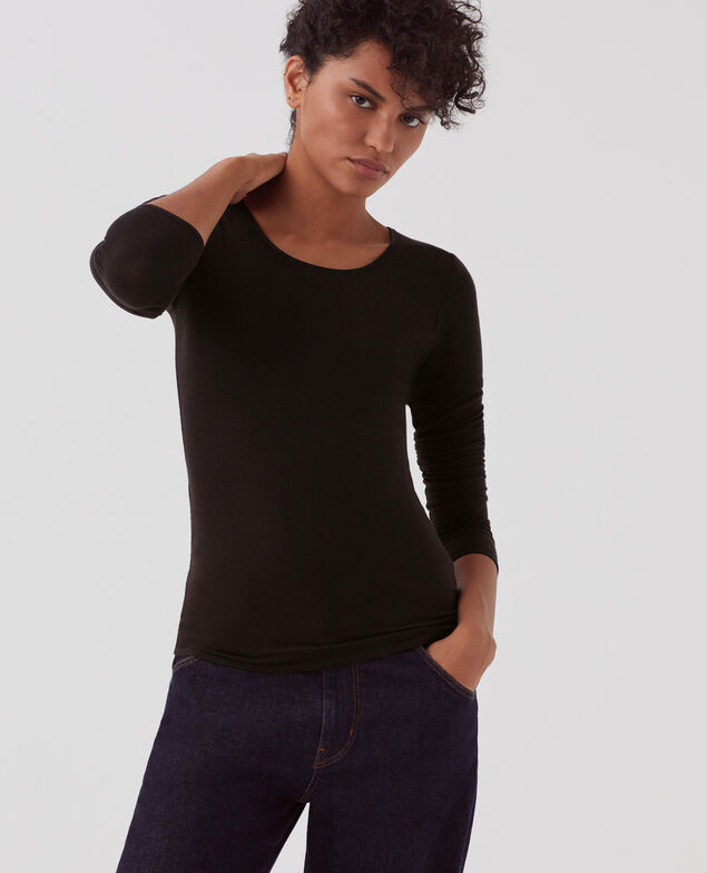 Camiseta segunda piel H091 black beauty