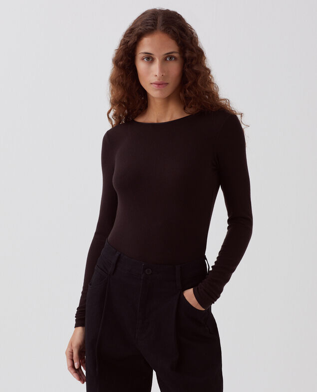 Body con espalda abierta A091 black