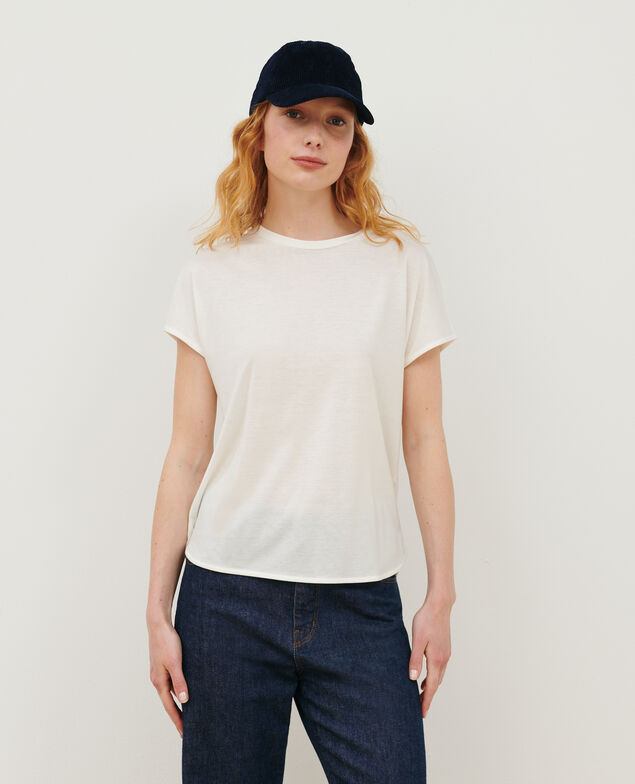 Camiseta amplia de algodón