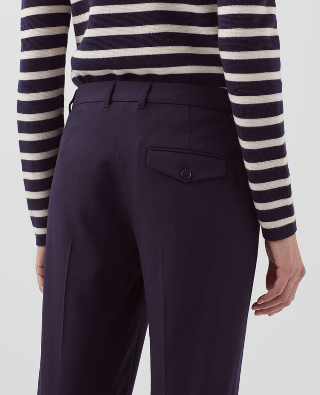 MARGUERITE - Pantalón cigarette 7012c 69 navy