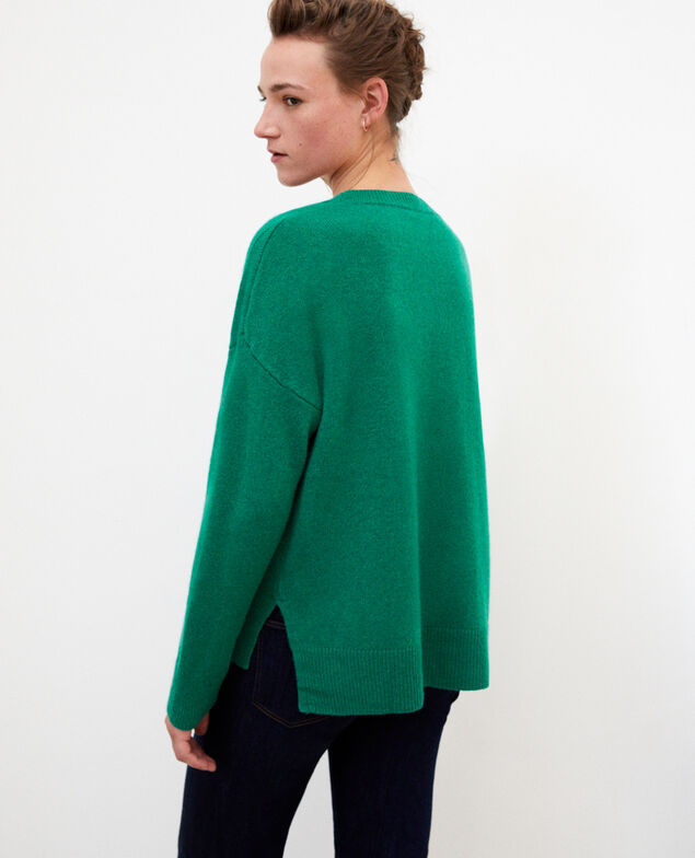 Jersey de cachemir Ultra green