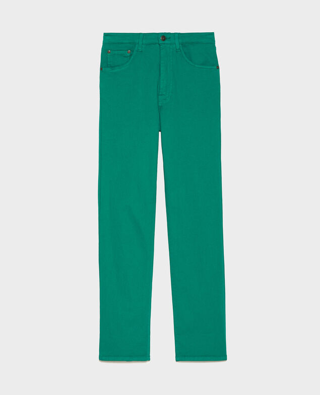 SLIM STRAIGHT - Jeans corte recto Golf green
