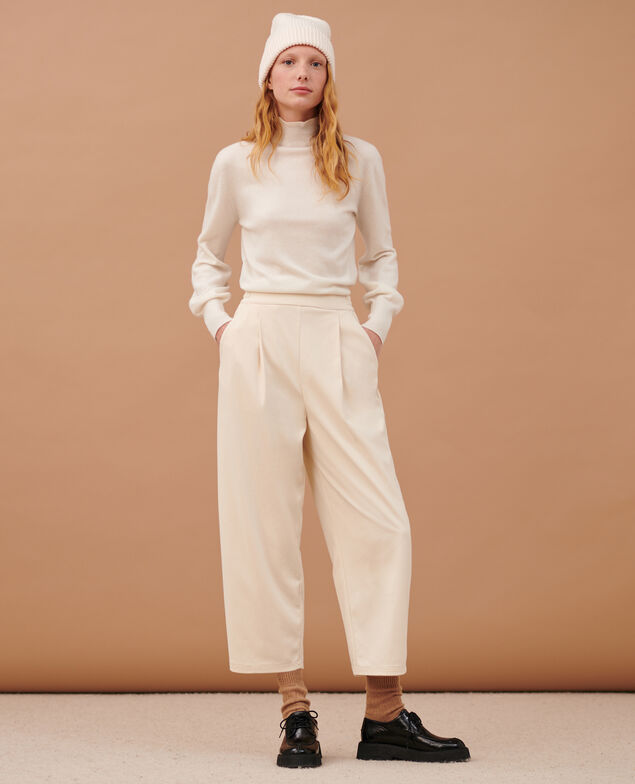 Pantalón de algodón mezclado 30 natural