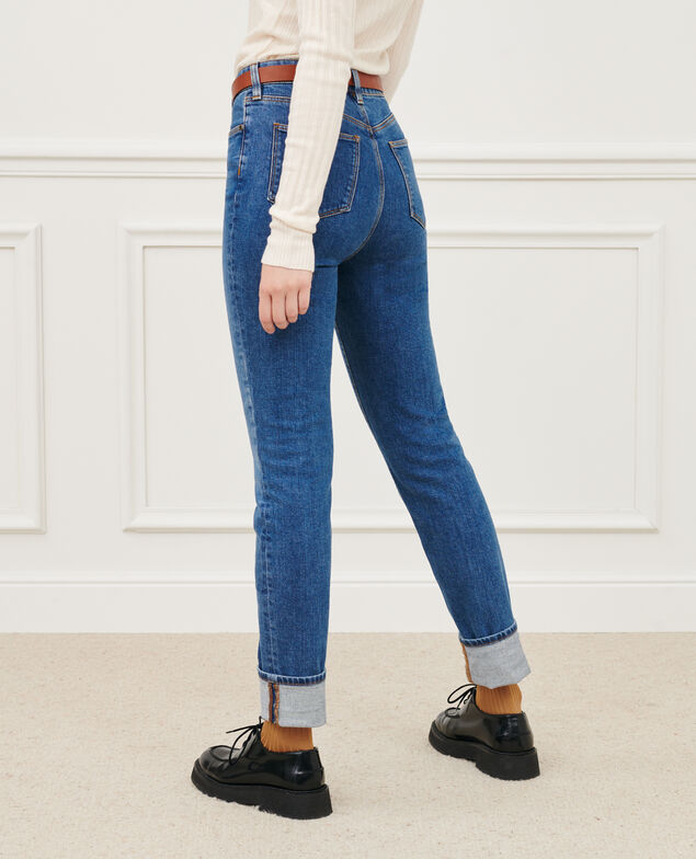 LILI - SLIM - Jeans de algodón 105 denim