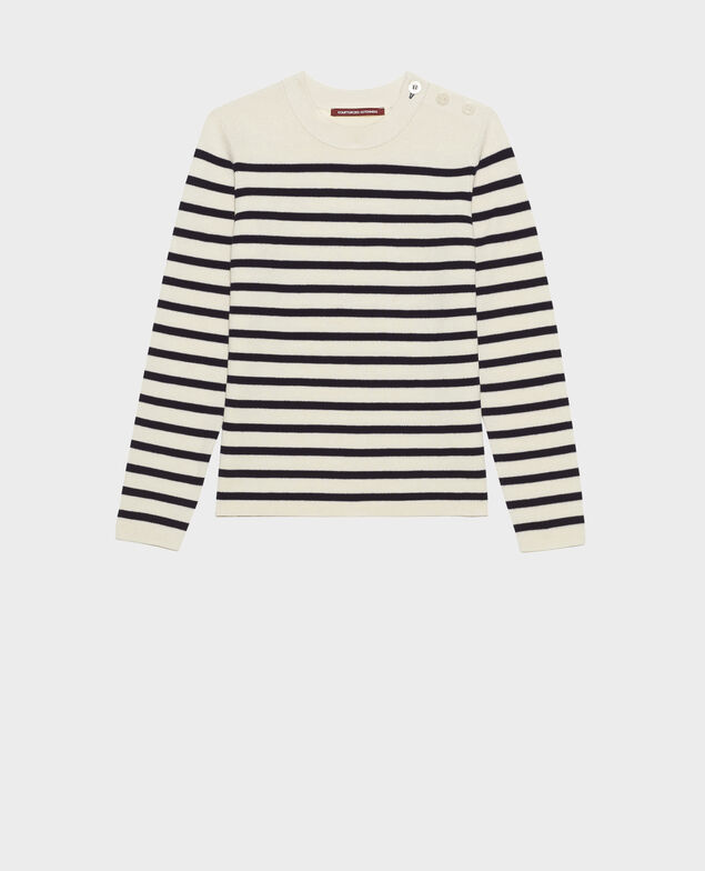 MADDY - Jersey marinero de lana merina Stp jtst nsky Liselle