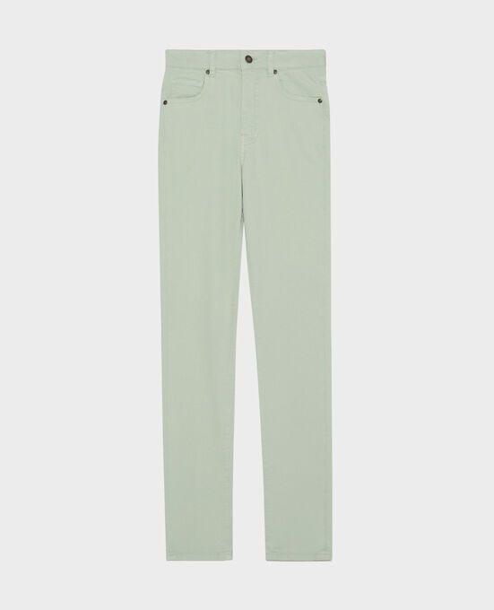 DANI - SKINNY - Jeans de algodón 7013C 50 LIGHT GREEN