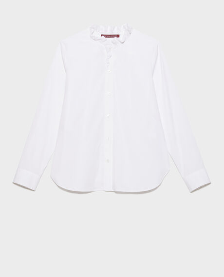 Camisa de popelina de algodón 4235 optical white 2wsh138c53