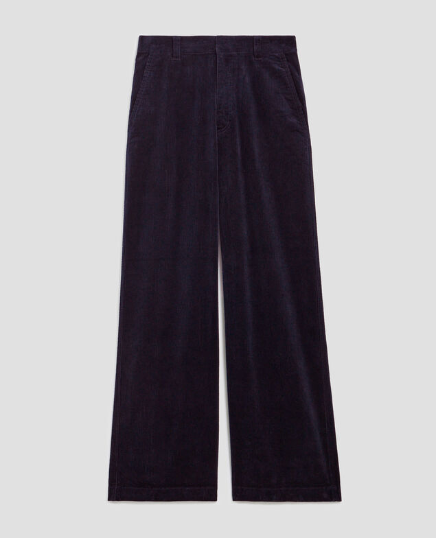 Pantalón de pana U690 navy