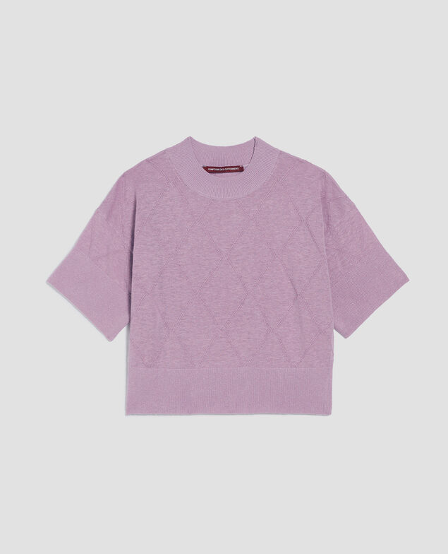 Jersey corto de manga corta J720 lavender herb