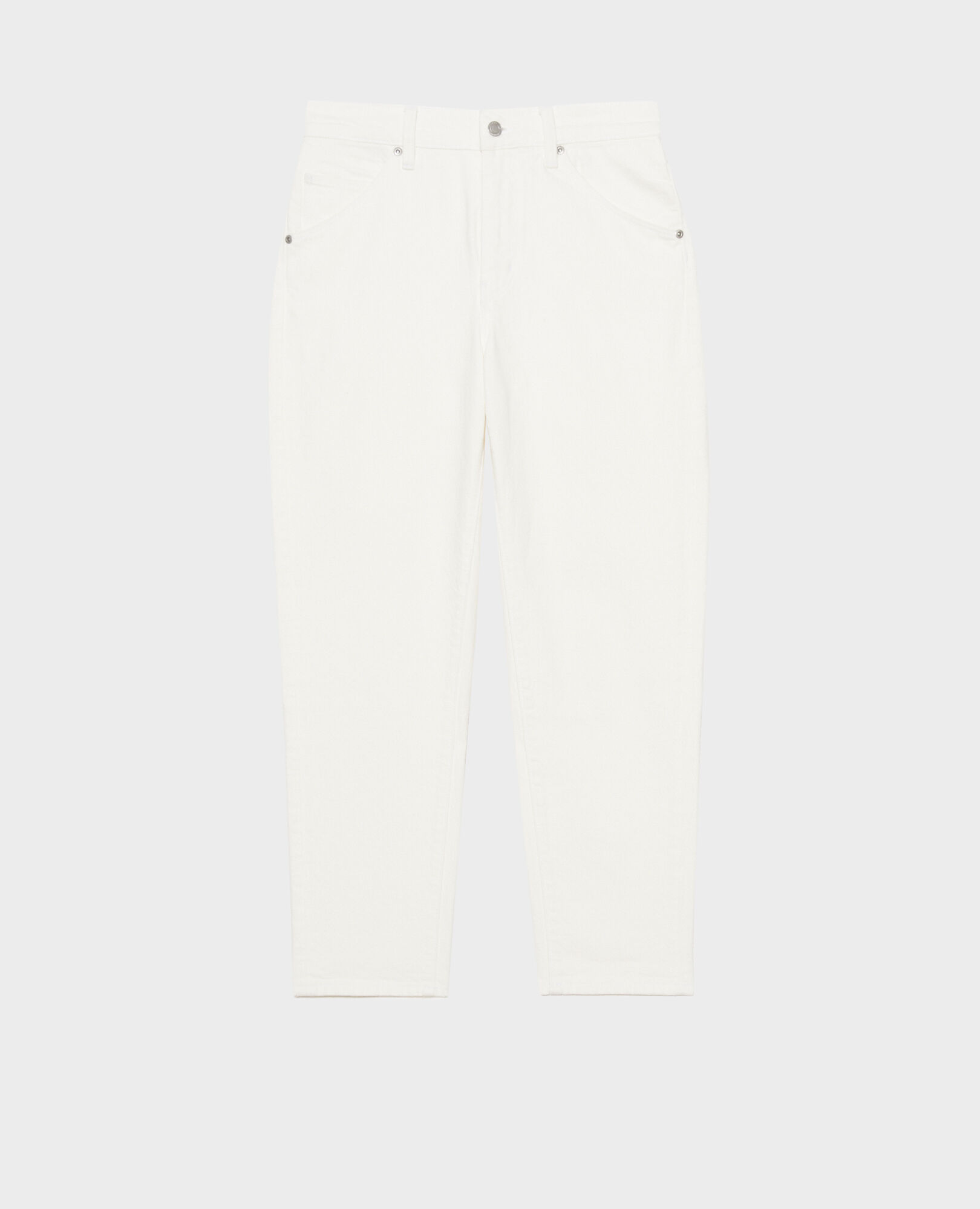 RITA - SLOUCHY - Jeans amplios de algodón 108 denim white 2spe330c62