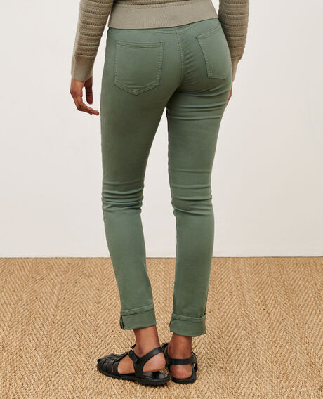 LILI - SLIM - Jeans de algodón 0381 dark forest 2wpe272c15