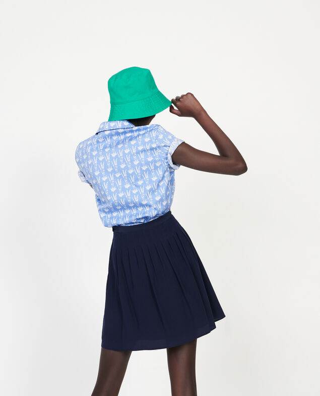 Falda fluida Maritime blue