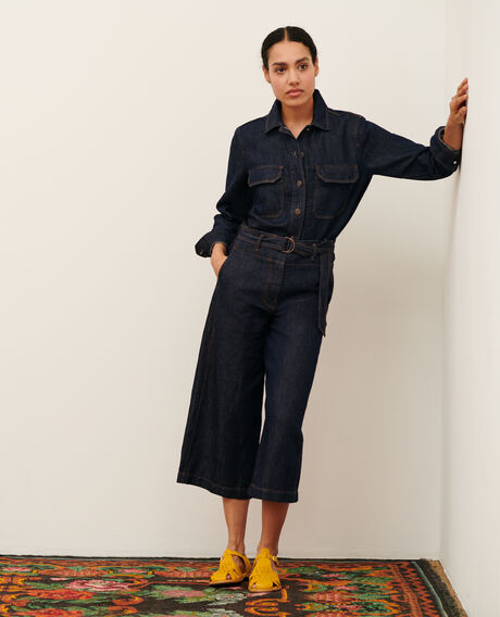 BABETH - Falda pantalón 0681 rinse denim 3spe196c66