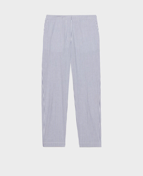 MARGUERITE - Pantalón cigarette Str navy Nyokeasy