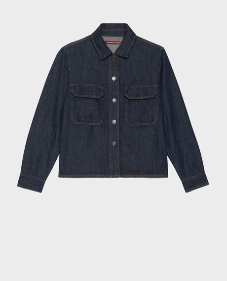 Chaqueta de tela denim