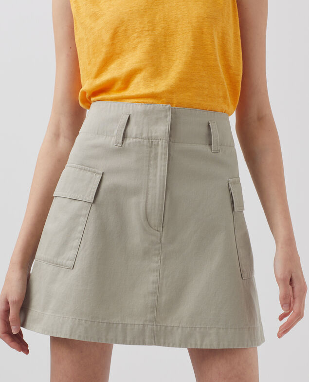 Minifalda cargo H030 abbey stone