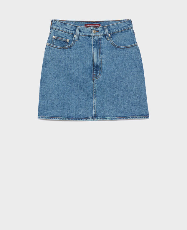 Minifalda vaquera 0642 vintage wash denim