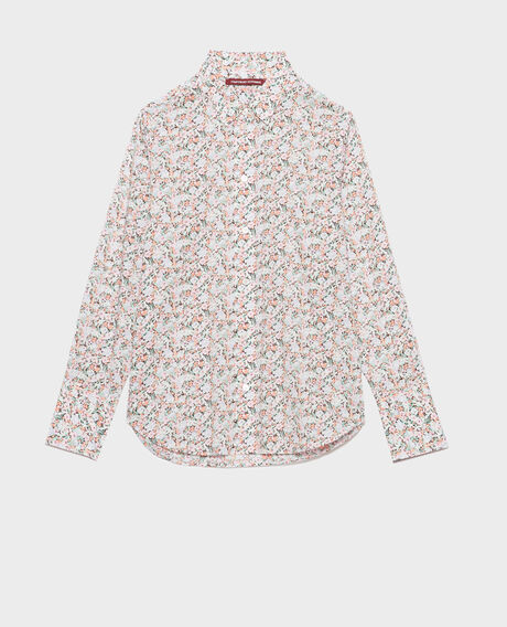 Camisa de algodón 0110 champs fleuris pink 3ssh019c11