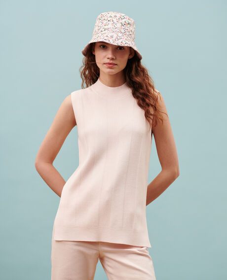 Chaleco de algodón 0100 pink marshmallow 3sju107c09