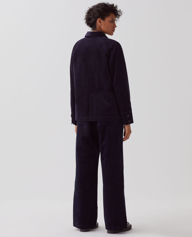 Chaqueta de pana U690 navy